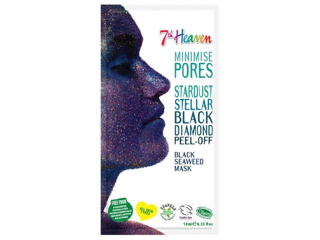 Pleťová maska Black Diamond Black Seaweed Peel-Off Montagne Jeunesse