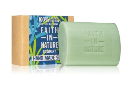 faith in nature hand made soap rosemary prirodni tuhe mydlo