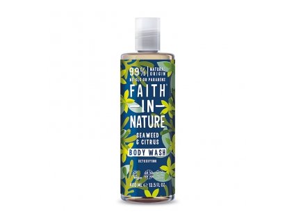 faith in nature prirodni sprchovy gel s morskou rasou 400ml