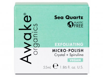 Exfoliační mycí balzám Sea Quartz 55ml Awake organics