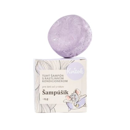 Tuhý šampon pro děti Šampoušek 25g Kvitok