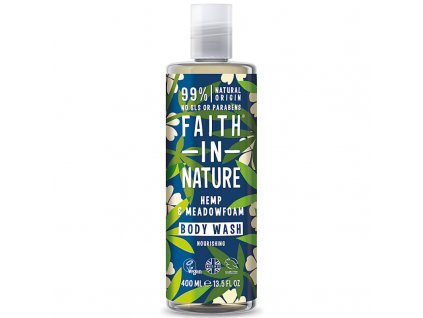 faith in nature prirodni sprchovy gel mokradka konopi 400l 1237