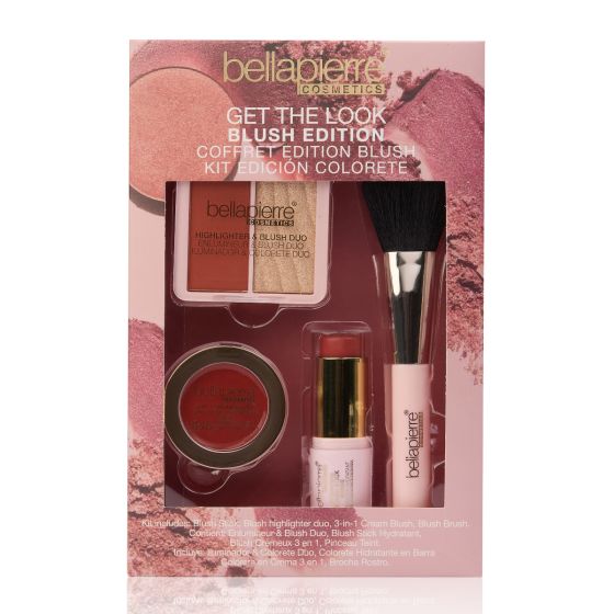 Bellápierre Get the Look sada 3 ks + štětec Suede Bellapierre