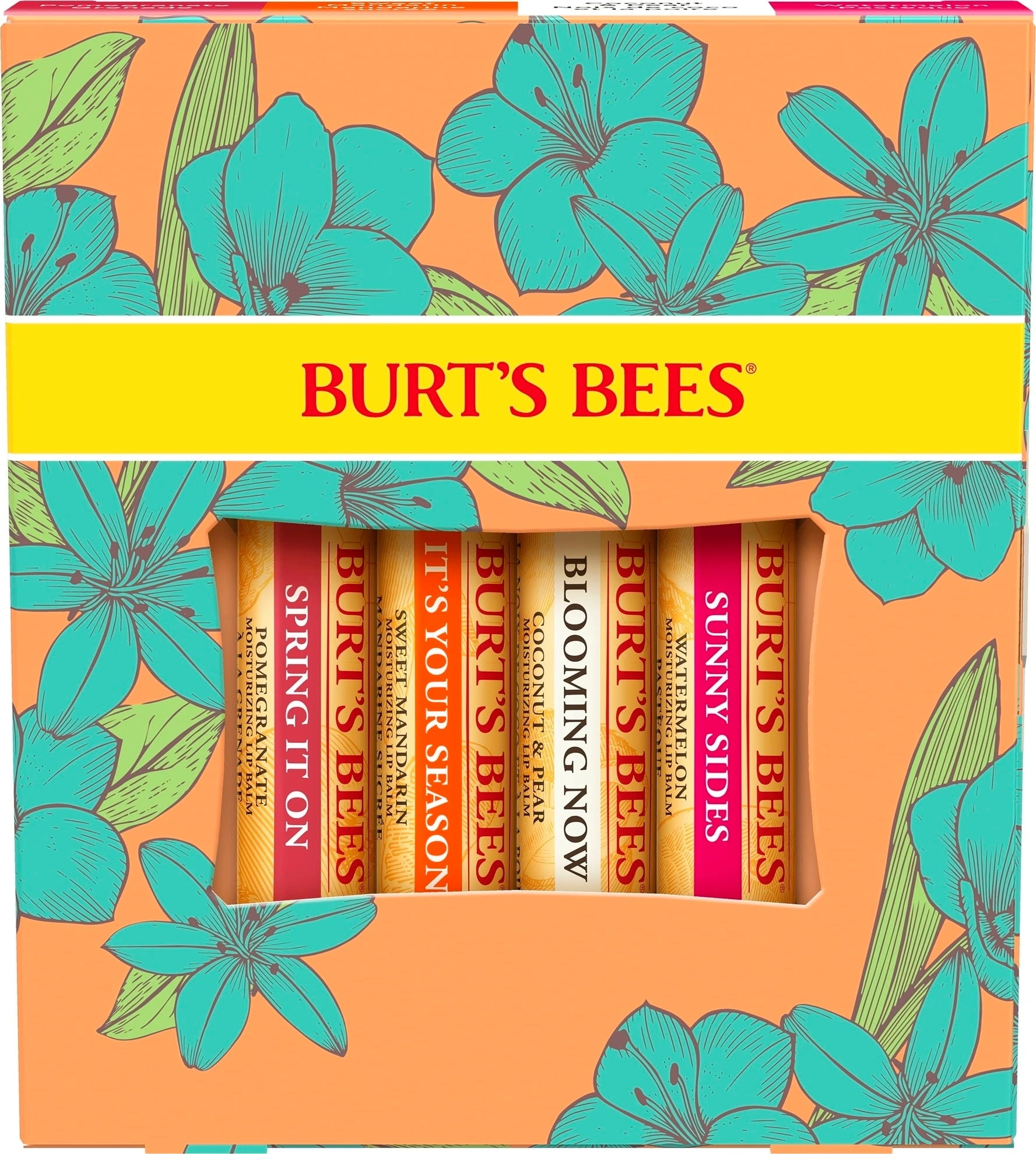 Burt's Bees Sada balzámů na rty "Just Picked" Burt´s Bees