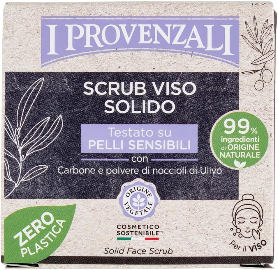 Levně Tuhý peeling na obličej 70 g I Provenzali