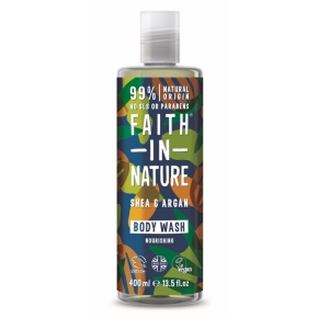 Sprchový gel argan a bambucké máslo 400ml Faith in Nature