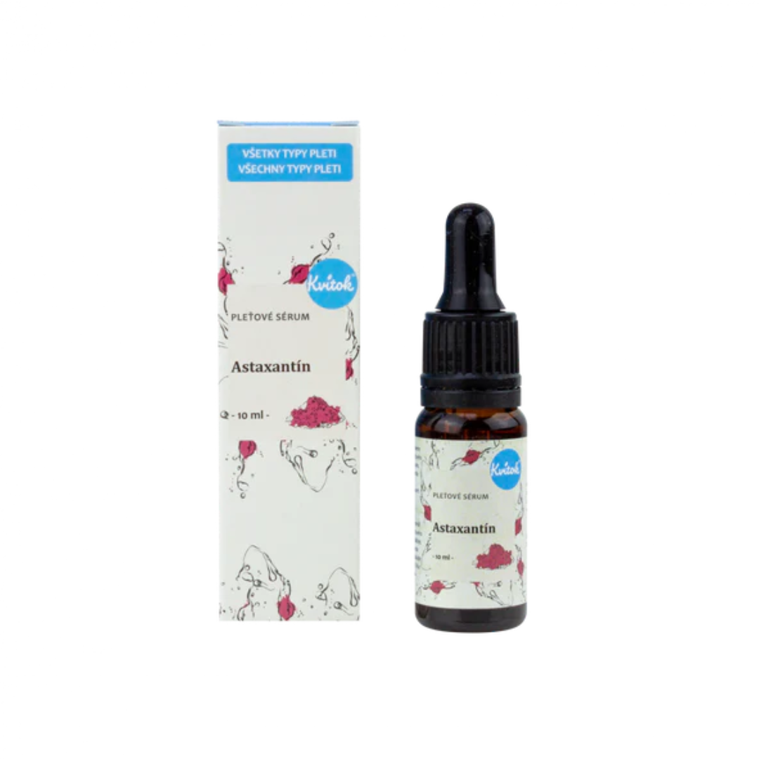 Levně Pleťové sérum Astaxantín 10 ml Kvitok