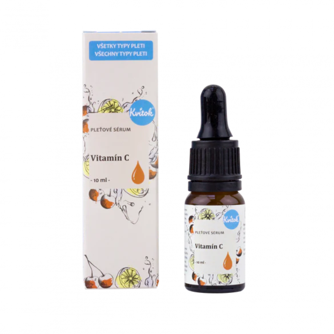 Pleťové sérum Vitamín C 10ml Kvitok