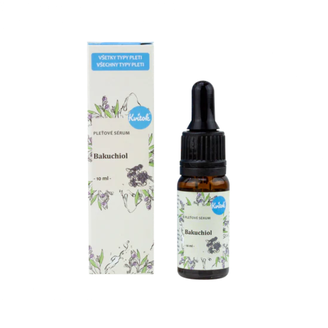 Pleťové sérum Bakuchiol 10 ml Kvitok