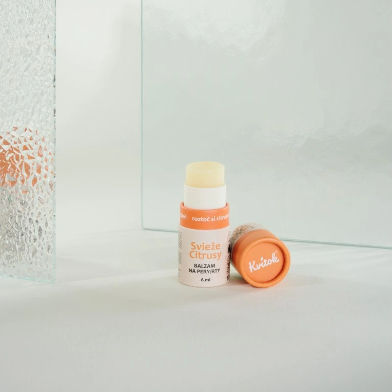 Balzám na rty Svěží citrusy 6ml Kvitok