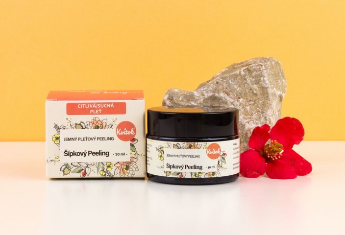 Šípková peeling 30ml Kvitok