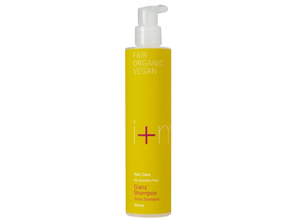 Levně Šampon Lesk citronu na normální a suché vlasy 250 ml i+m Naturkosmetik