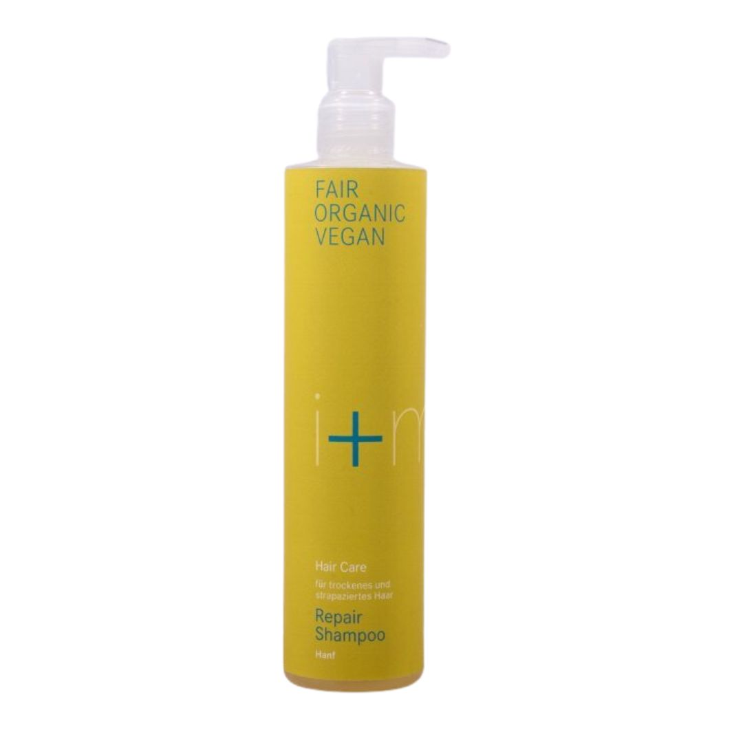 Levně Šampon Regenerace konopím na poškozené a barvené vlasy 250 ml i+m Naturkosmetik
