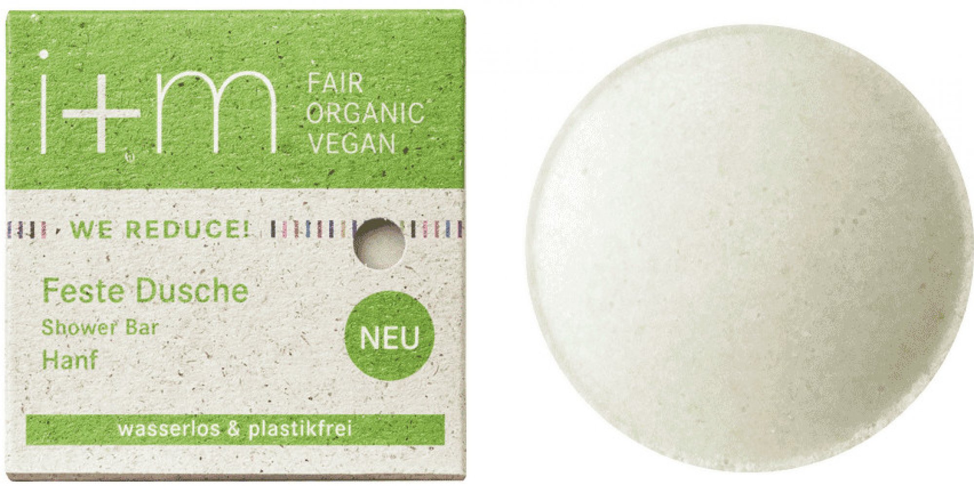 Levně Tuhý sprchový gel 50 g i+m Naturkosmetik