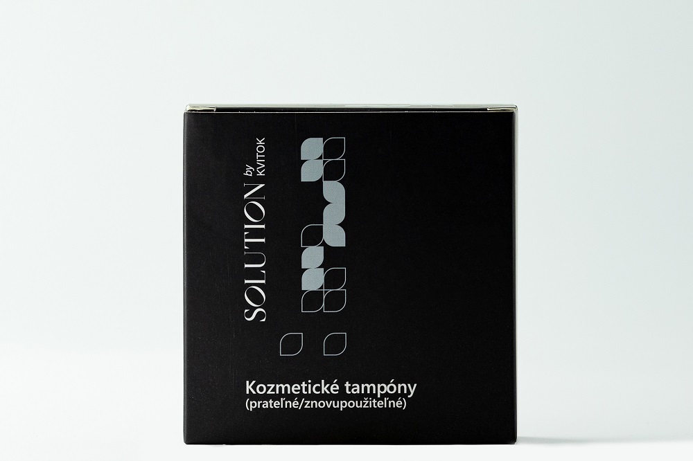 Kosmetické tampony (pratelné/znovupoužitelné) 7ks Solution by Kvitok