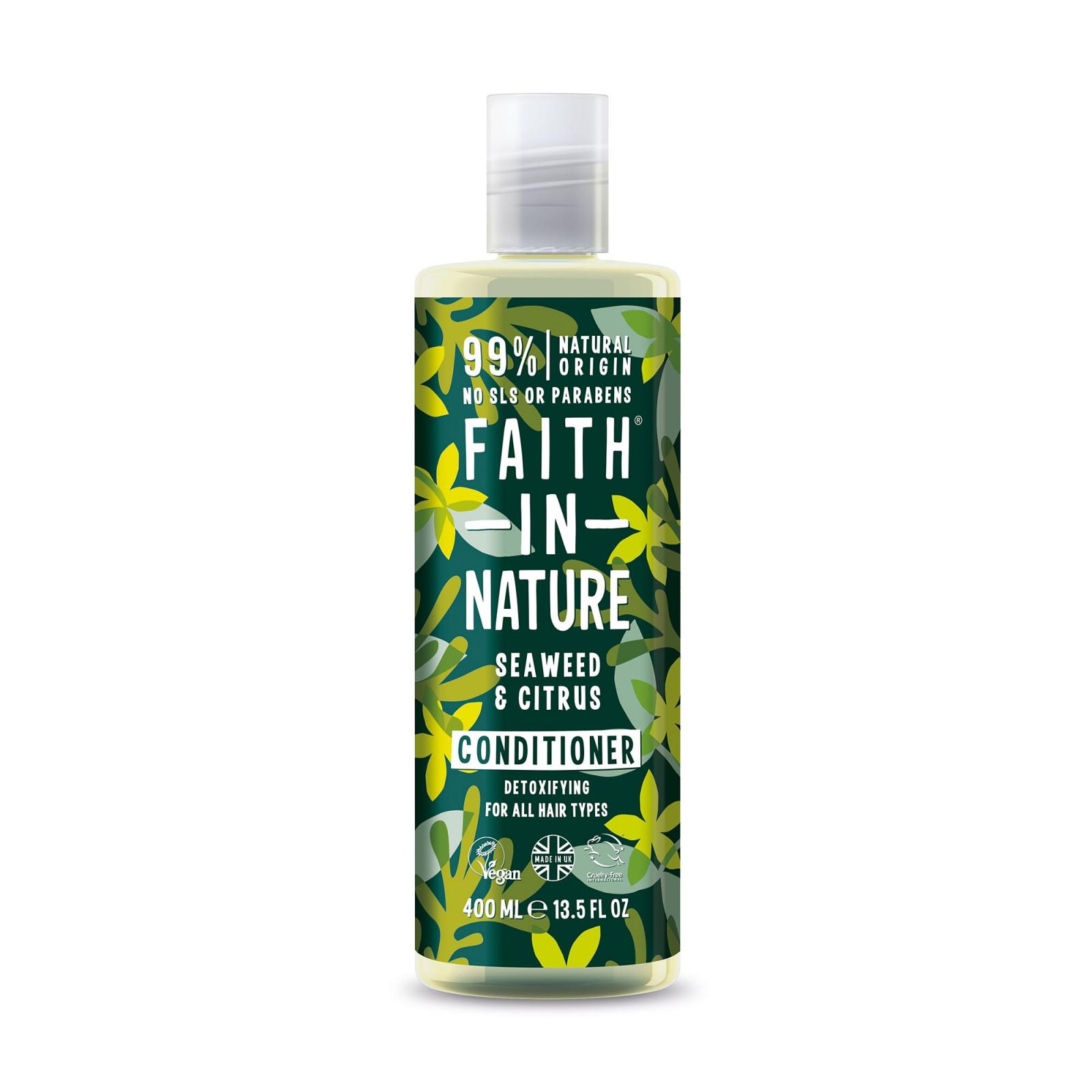 Levně Přírodní kondicionér s Mořskou řasou 400 ml Faith in Nature