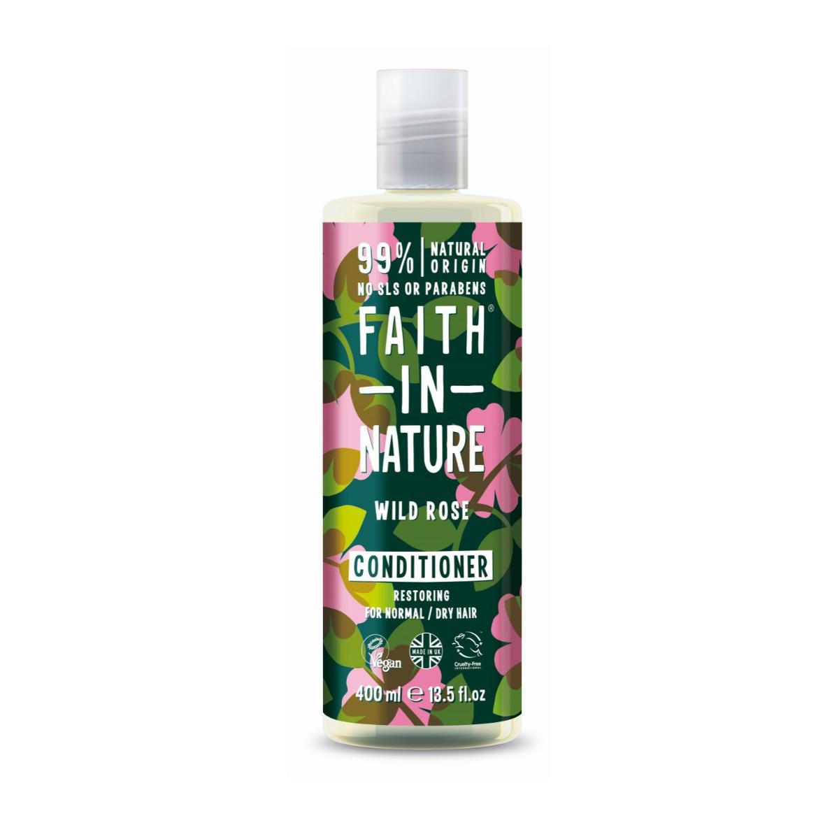 Levně Kondicionér Divoká růže 400 ml Faith in Nature