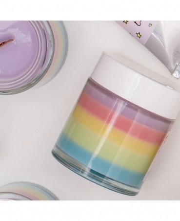 Unicorn ručně odlévaná sójová svíčka 125ml Soaphoria