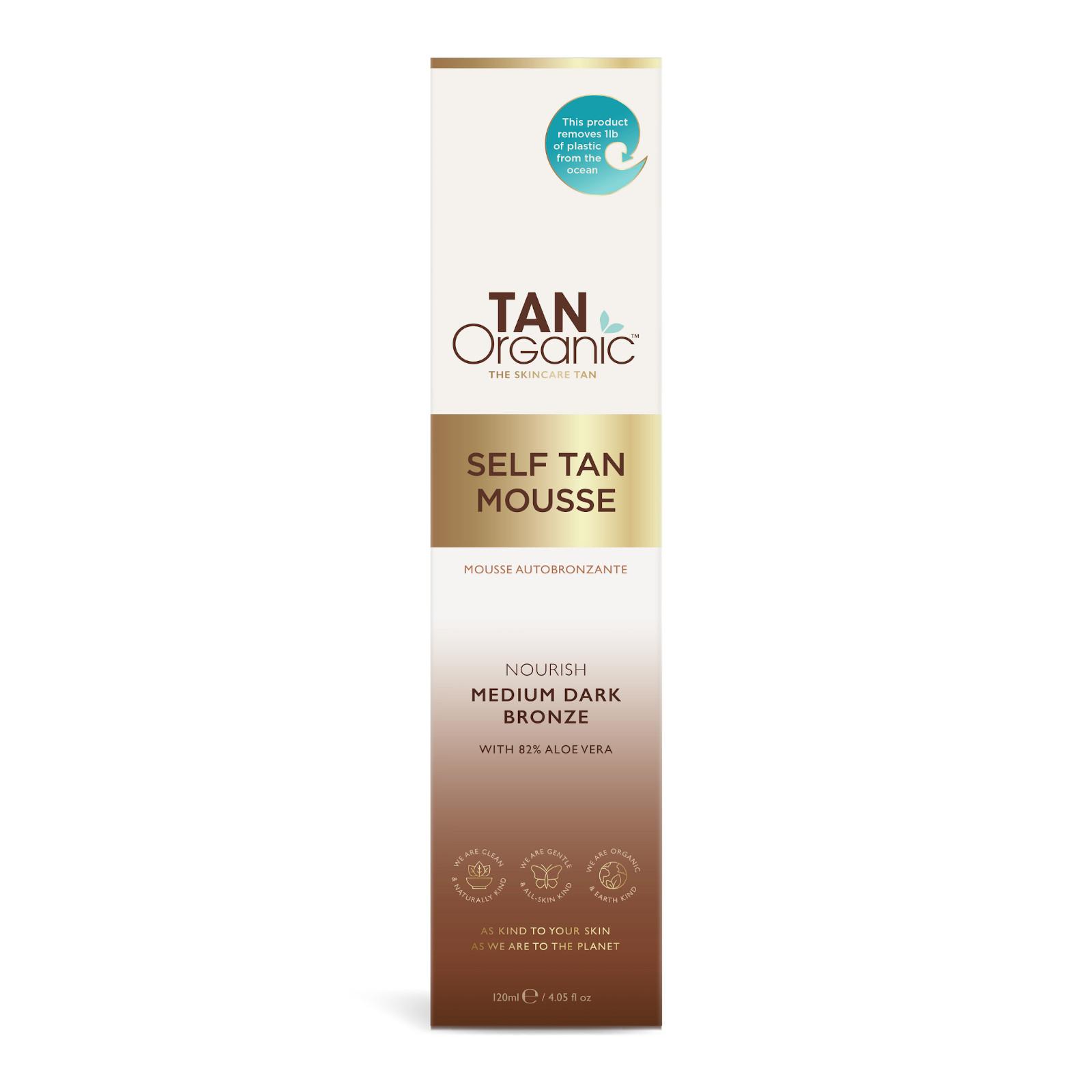 Samoopalovací pěna 120 ml TanOrganic