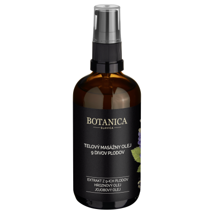 Masážní olej 9 divů plodů 100 ml Botanica Slavica