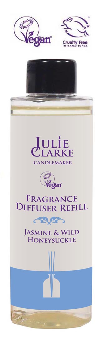 Levně Julie Clarke Candlemaker Náhradní náplně do difuzeru 150 ml Julie Clarke vůně: Jasmín a Zimolez