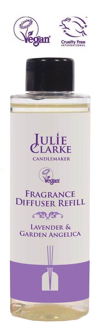 Levně Julie Clarke Candlemaker Náhradní náplně do difuzeru 150 ml Julie Clarke vůně: Levandule a Andělika