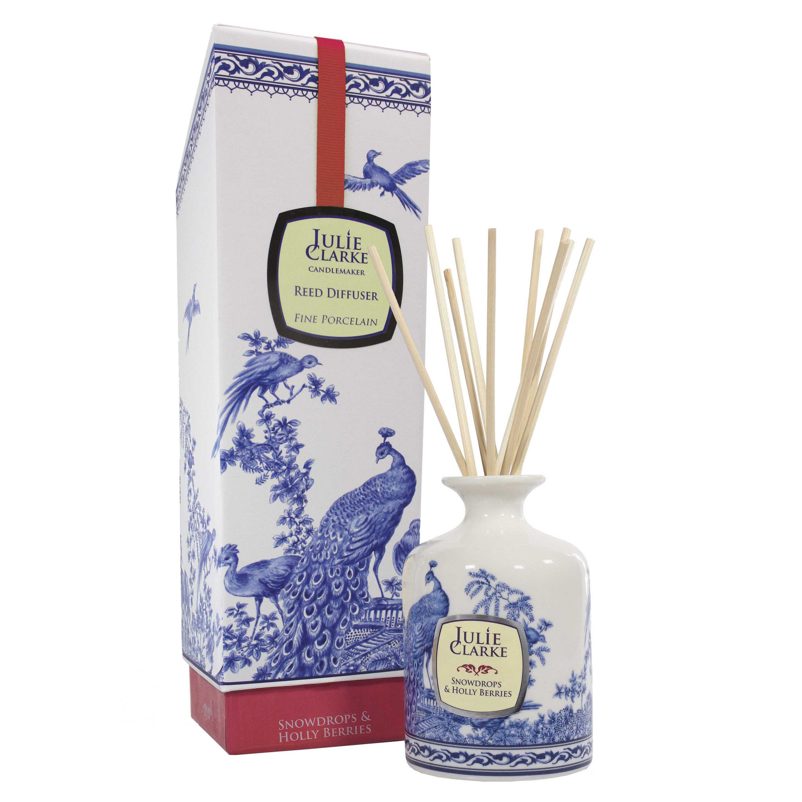Julie Clarke Candlemaker Difuzer 150 ml Julie Clarke vůně: Sněženka a Cesmína