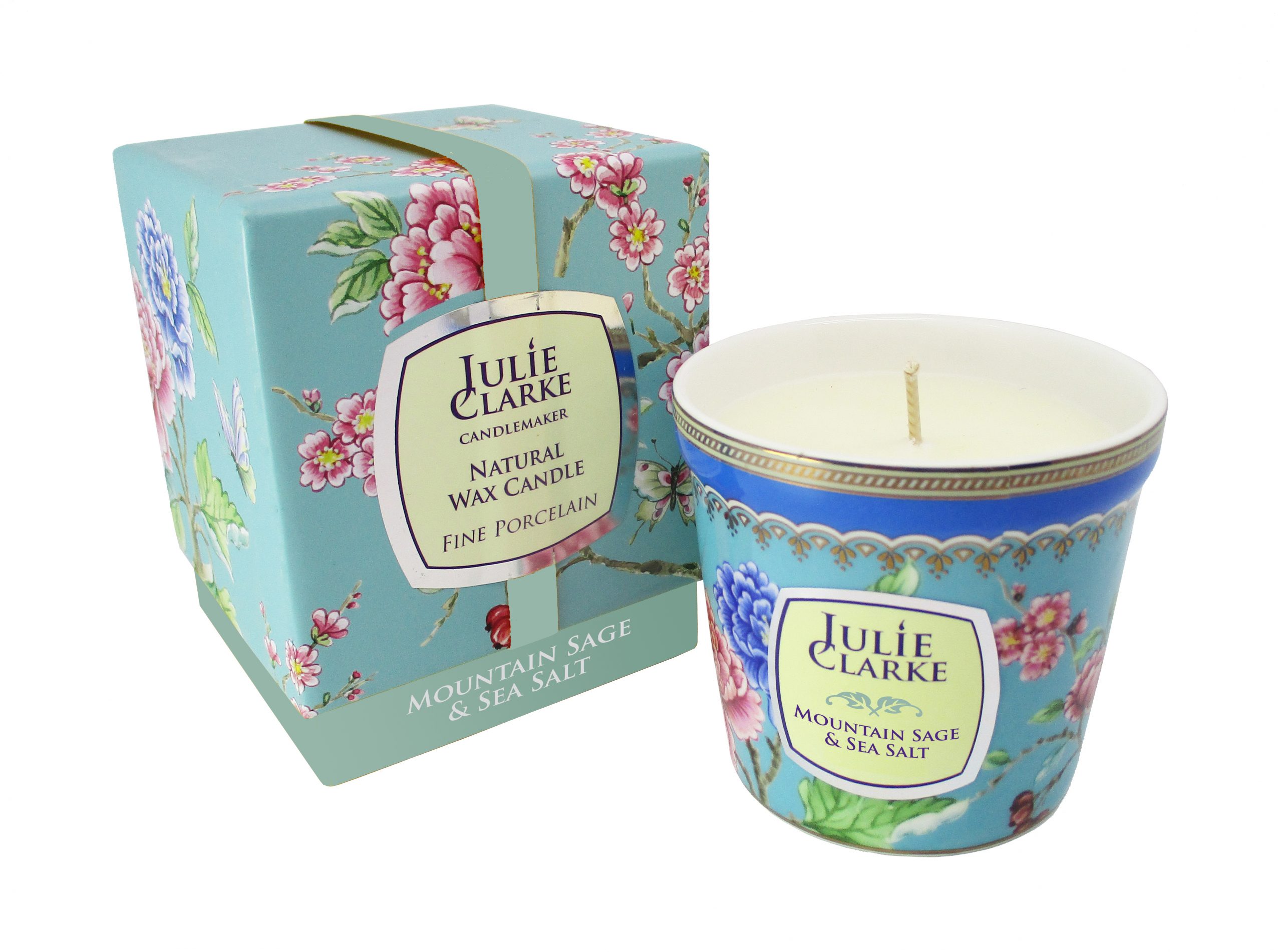 Julie Clarke Candlemaker Botanic 150 g Julie Clarke vůně: Šalvěj a Mořská sůl