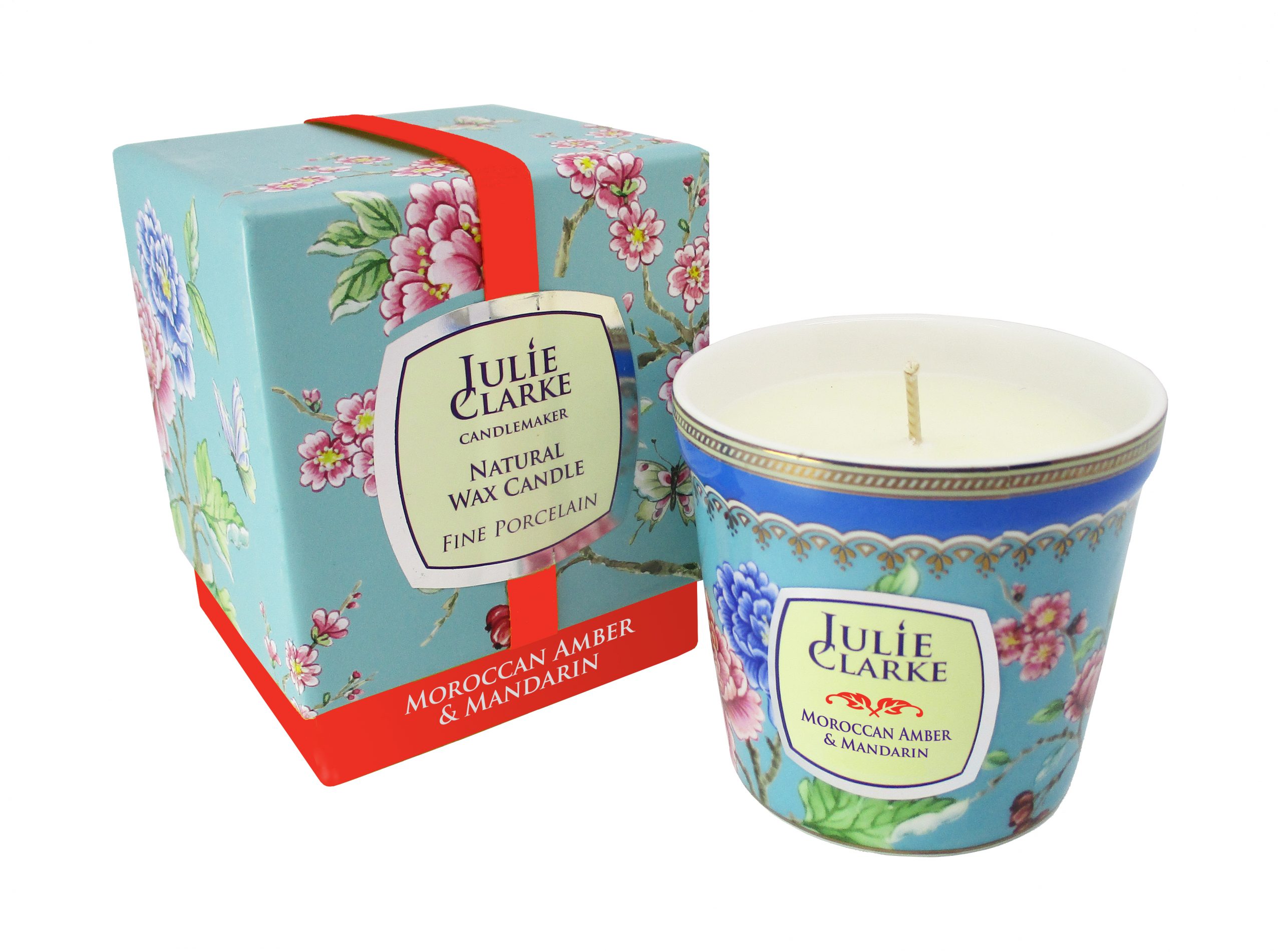 Julie Clarke Candlemaker Botanic 150 g Julie Clarke vůně: Marocký jantar a Mandarinka