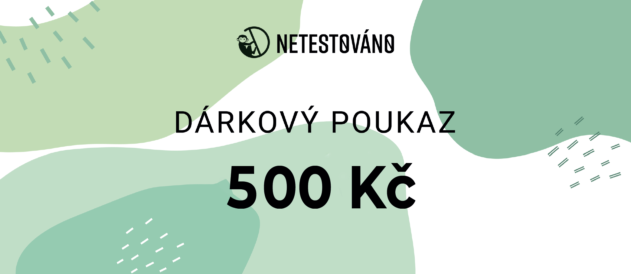 Dárkový poukaz - 500 Kč