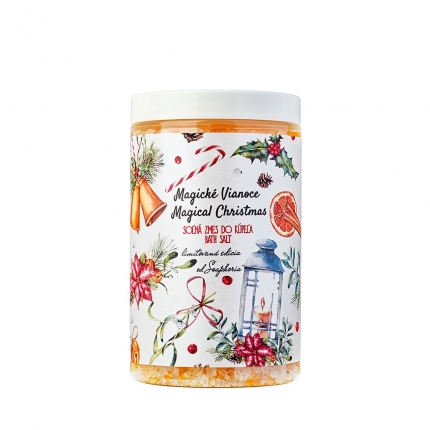 MAGICKÉ VÁNOCE - Solná směs do koupele - Limitovaná edice 500 g Soaphoria