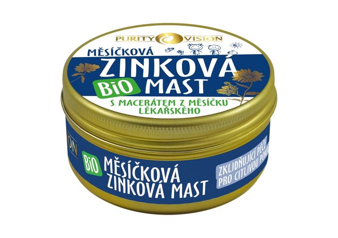 BIO Měsíčková zinková mast 70ml Purity Vision