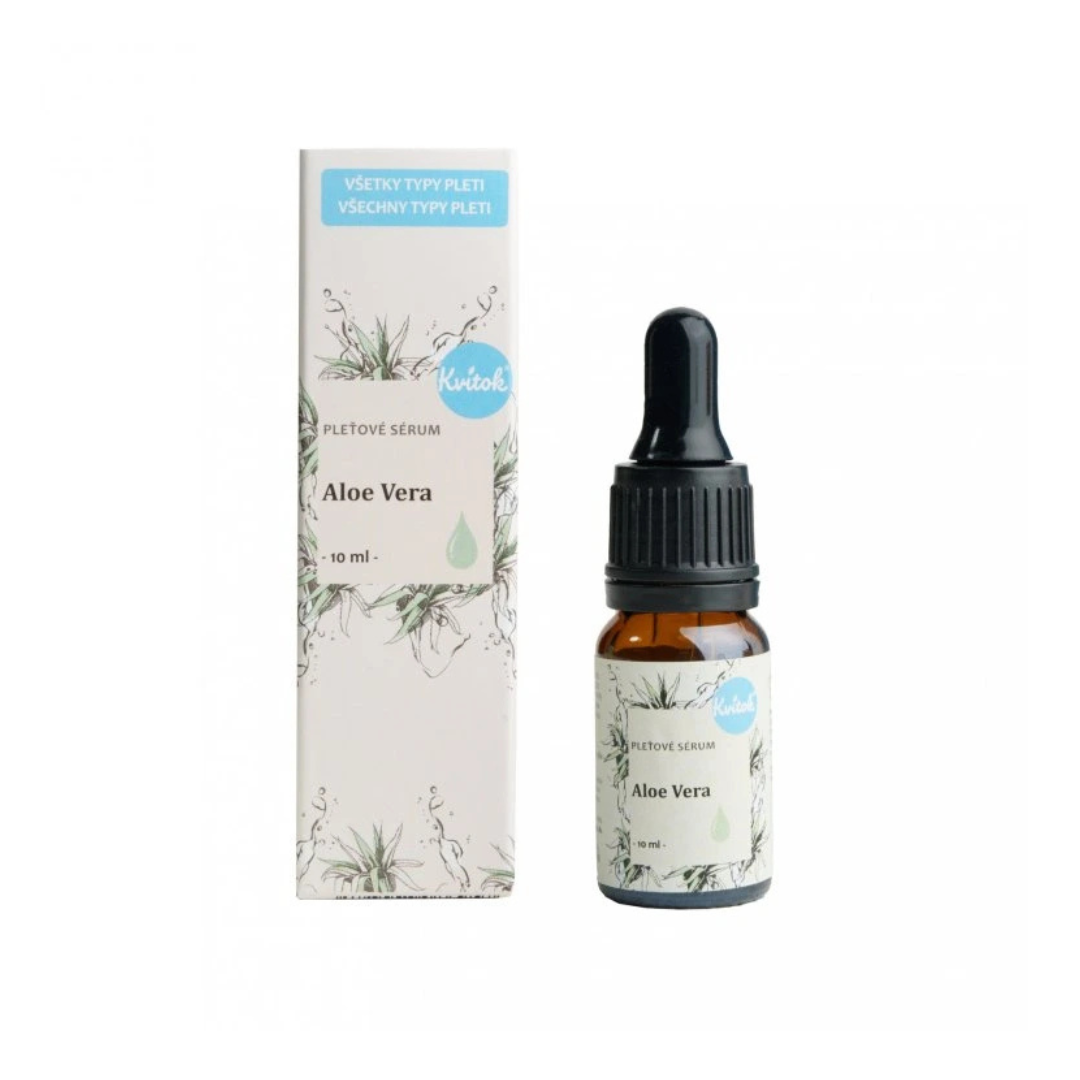Levně Pleťové sérum Aloe Vera 10 ml Kvitok