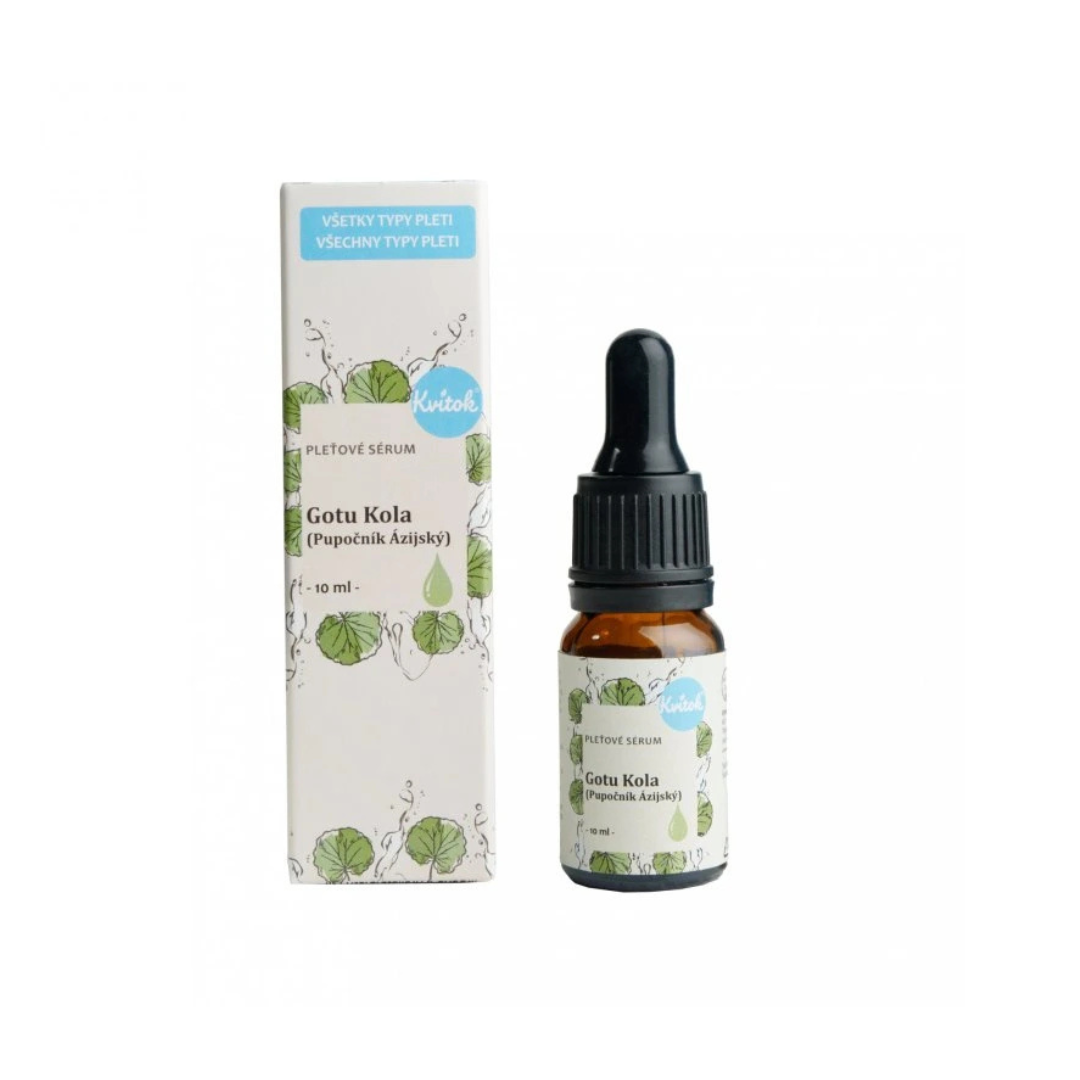 Pleťové sérum Gotu Kola (Pupečník Asijský) 10 ml Kvitok