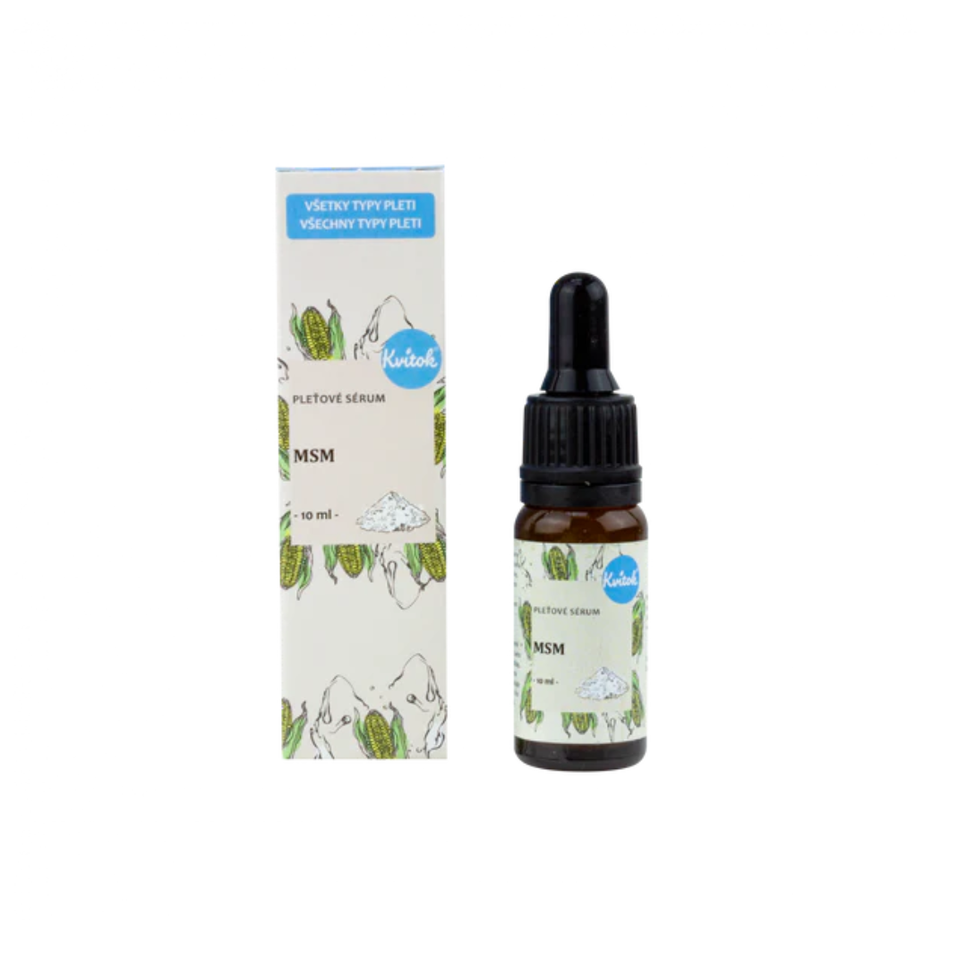 Levně Pleťové sérum MSM 10 ml Kvitok