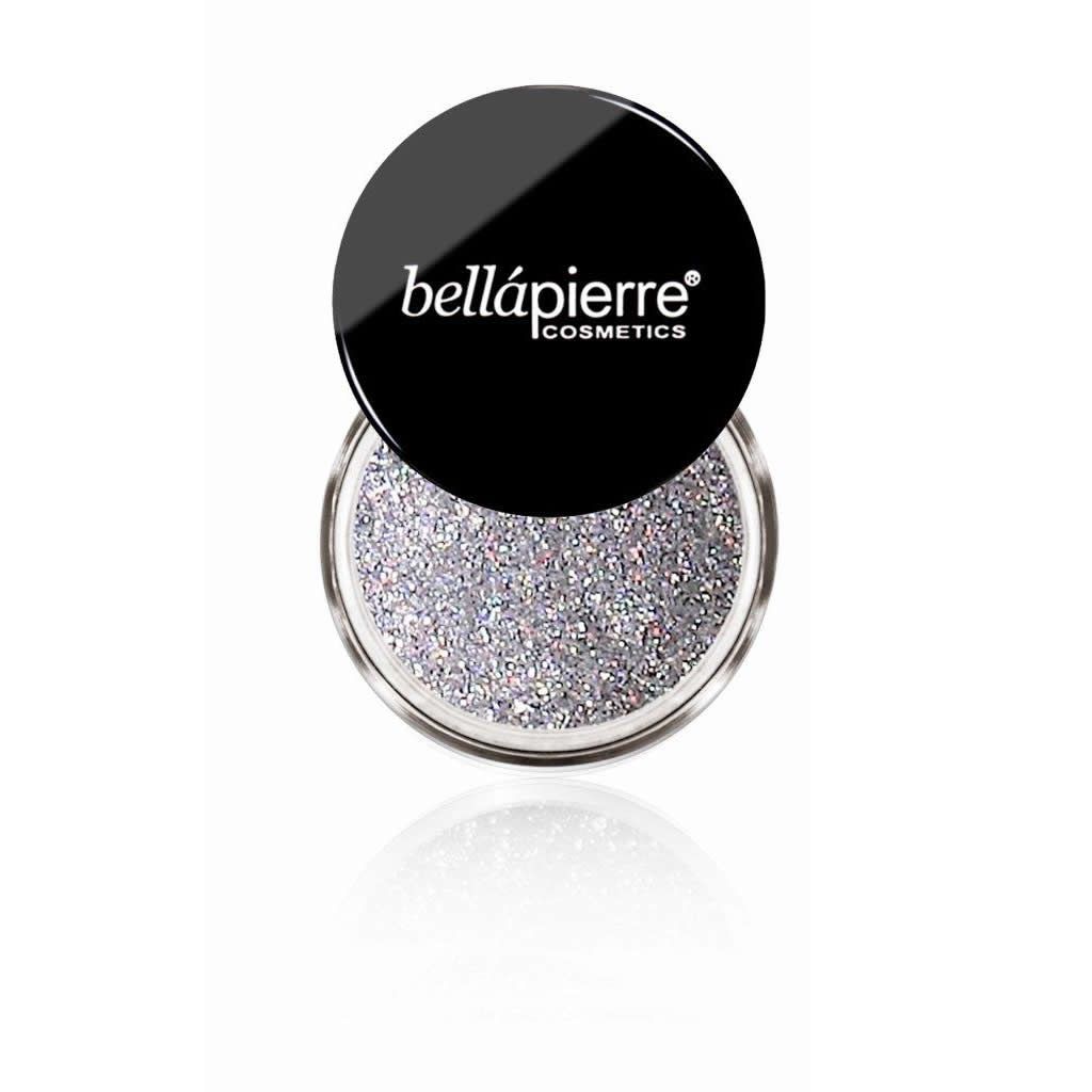 Kosmetické třpytky Bellapierre barva třpytku: Silver Sterling