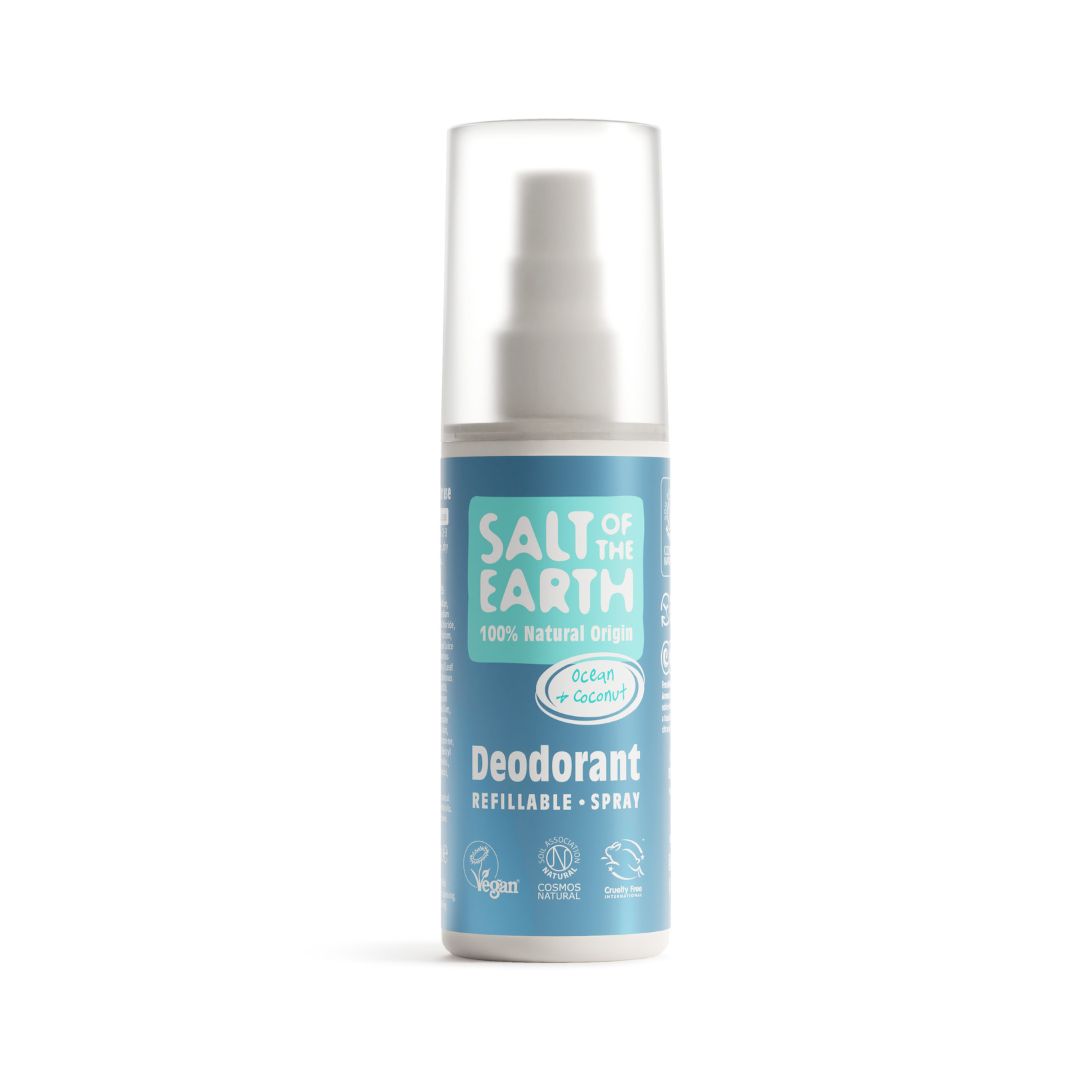 Levně Minerální deodorant ve spreji OCEAN + COCONUT 100 ml Salt of the Earth