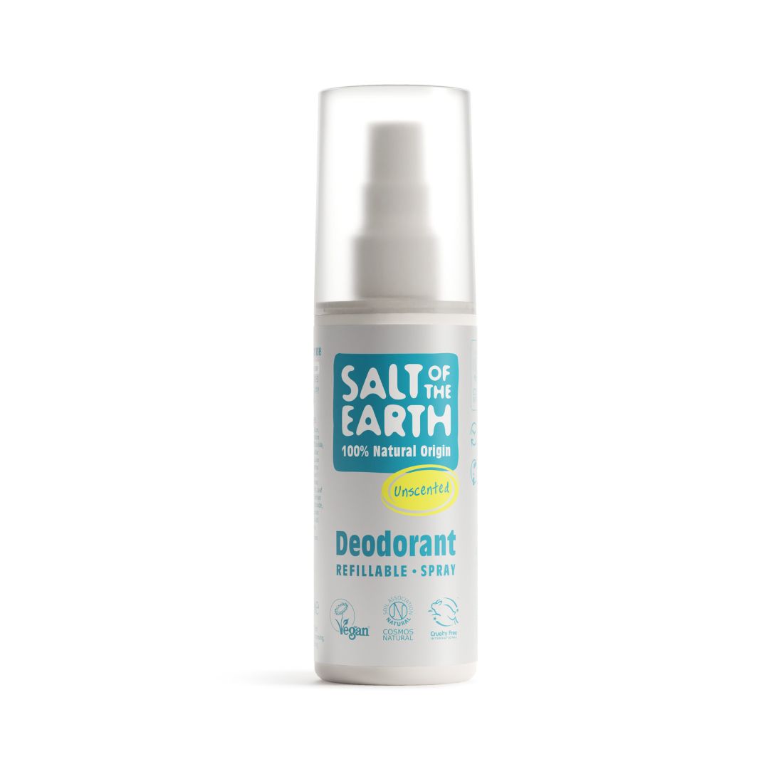 Levně Minerální deodorant ve spreji BEZ PARFEMACE 100 ml Salt of the Earth