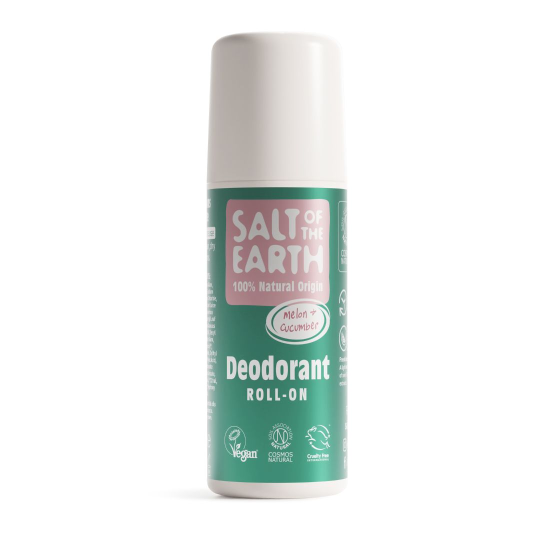 Levně 100% přírodní deo Roll-on MELON + CUCUMBER 75 ml Salt of the Earth