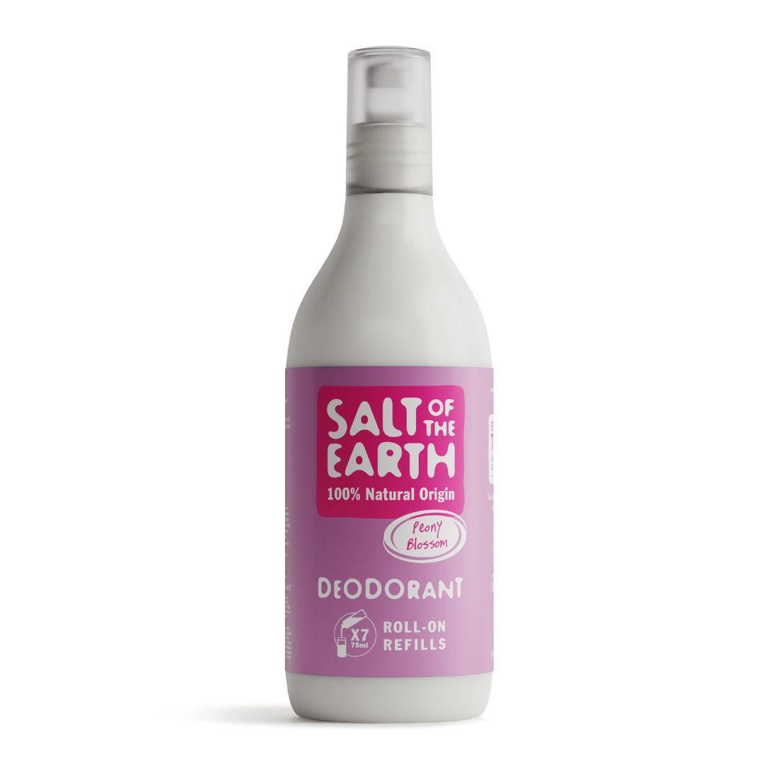 Doplňovací náplň deo Roll-on PEONY BLOSSOM 525ml Salt of the Earth