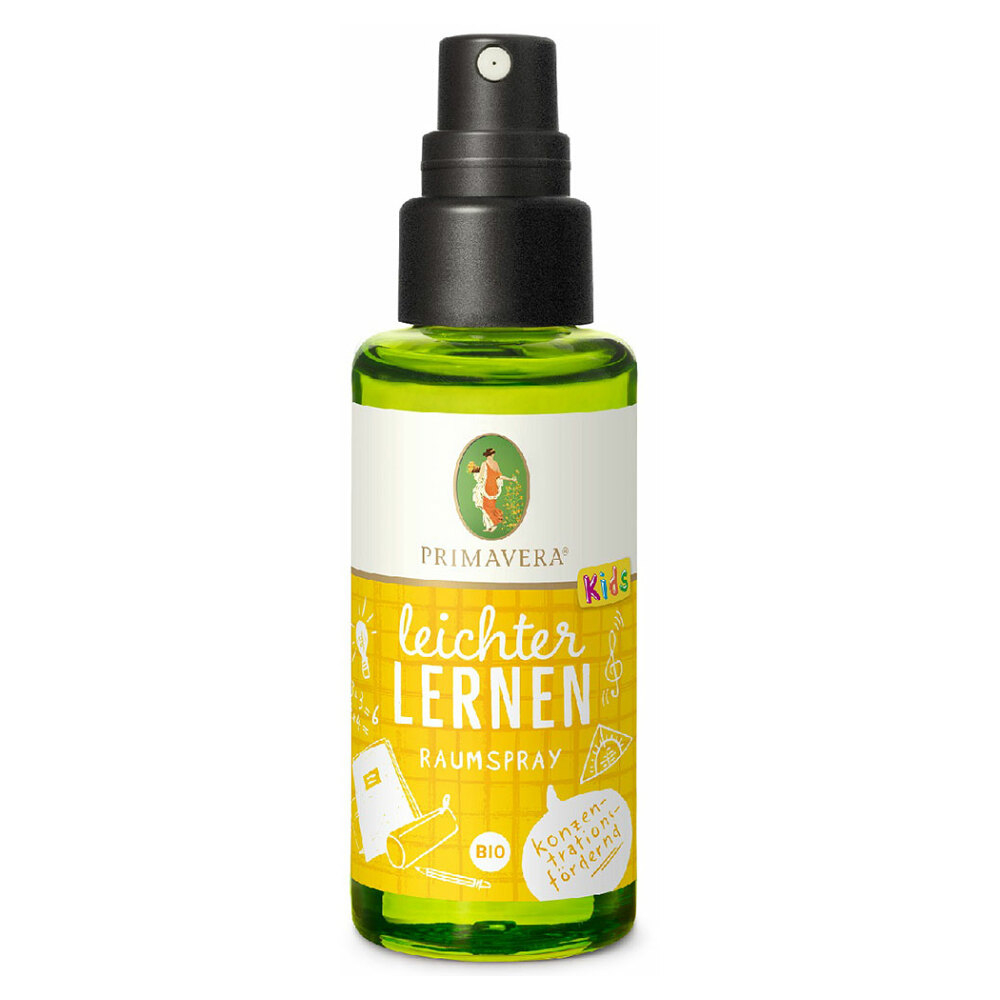 Levně 100% přírodní pokojový sprej Focus and Learn 50 ml PRIMAVERA
