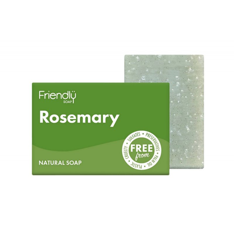 Levně Přírodní mýdlo Rozmarýn 95 g Friendly Soap