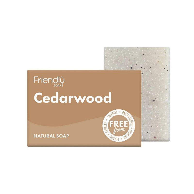 Přírodní mýdlo Cedrové dřevo 95g Friendly Soap