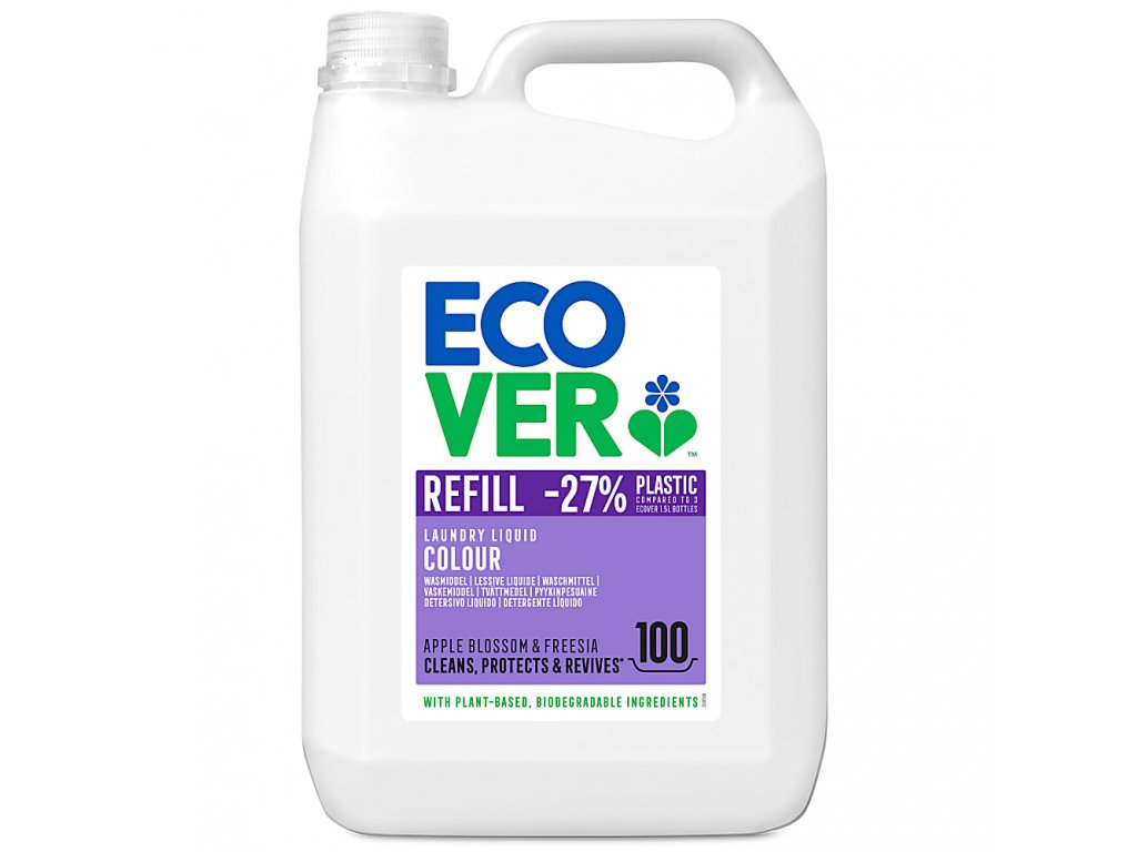 Levně Prací gel REFILL Colour 5 l 100 pd Ecover