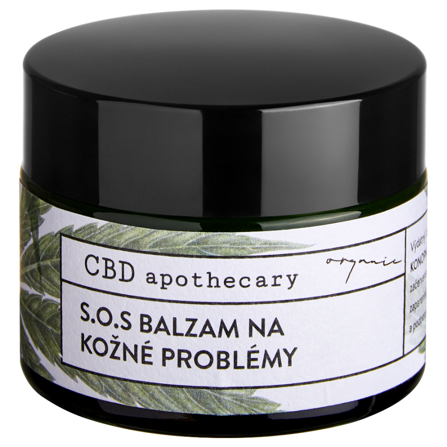 Organický S.O.S balzám na kožní problémy 50ml CBD apothecary