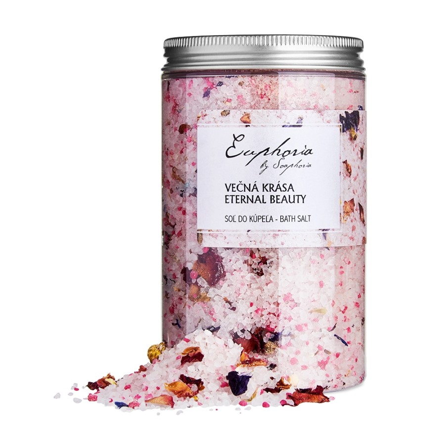 Věčná krása sůl do koupele 450 g Soaphoria