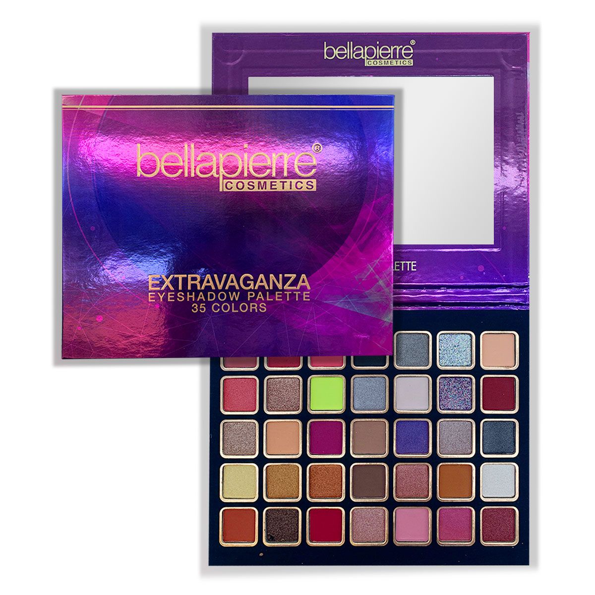 Levně Bellápierre Paletka očních stínů Extravaganza 38 g Bellapierre