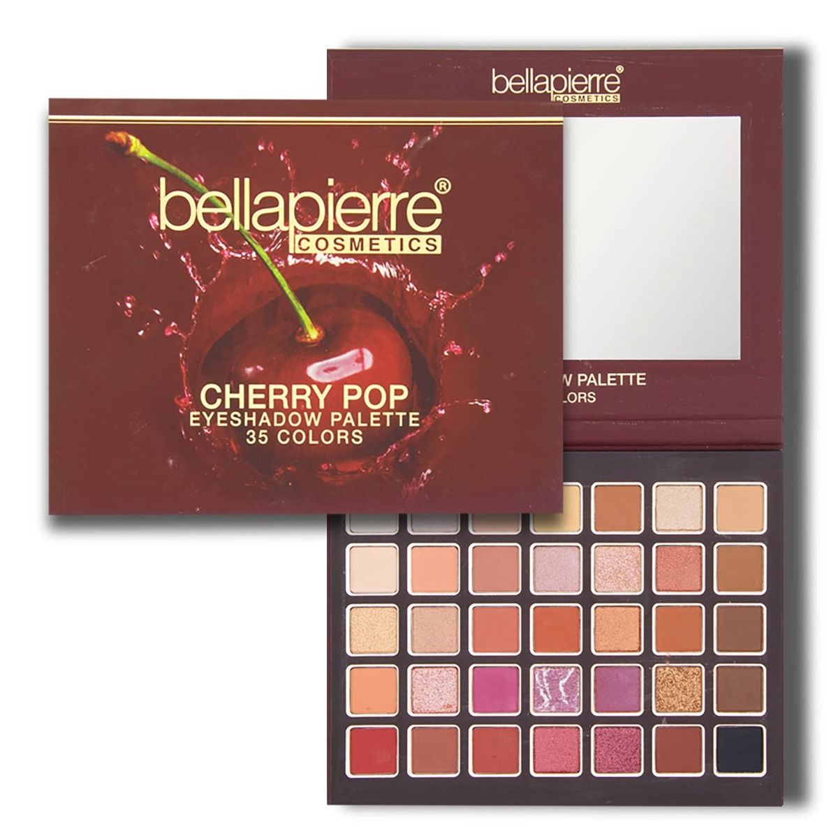 Levně Bellápierre Paletka očních stínů Cherry Pop 38 g Bellapierre