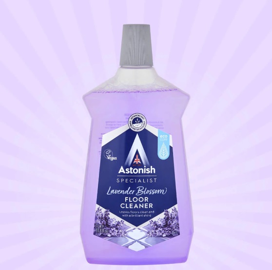 Levně Specializovaný čistič na podlahy Levander Blossom s vůní levandule 1 l Astonish