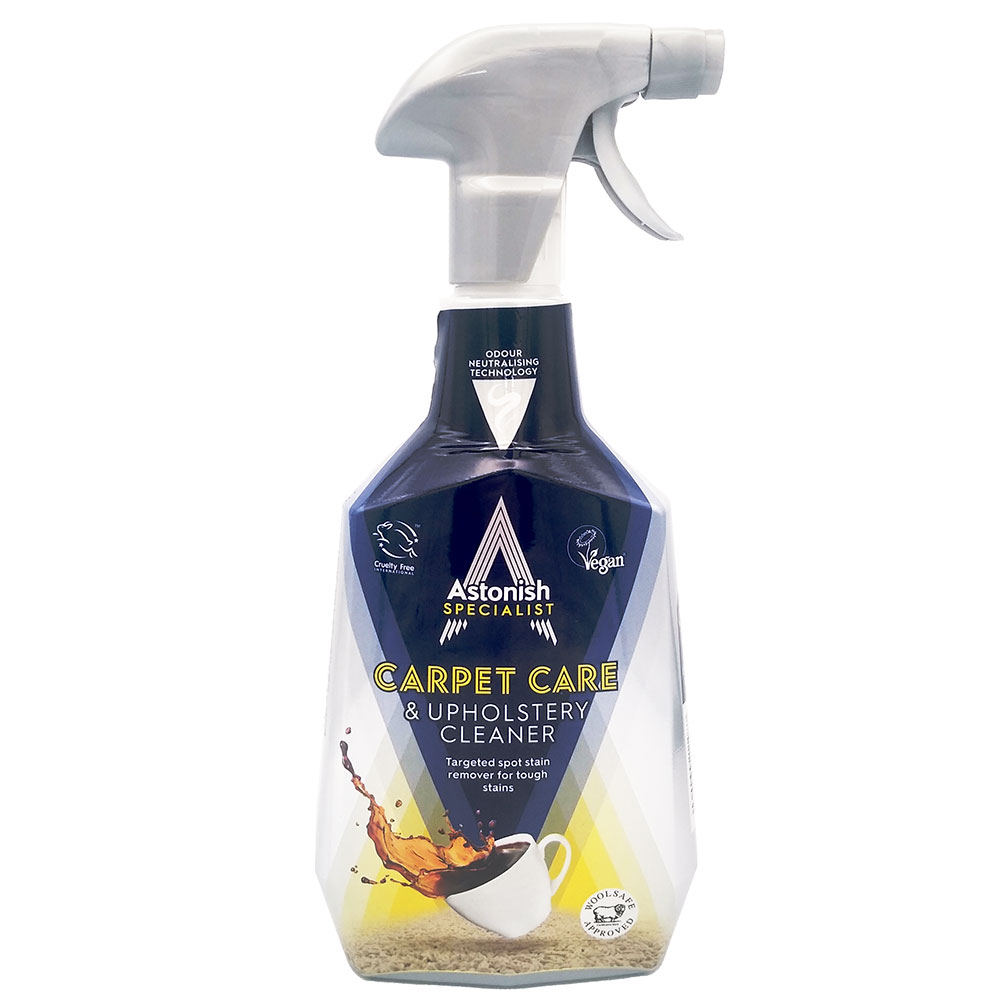 Specializovaný čistící sprej na koberce a čalounění Carpet care 750ml Astonish